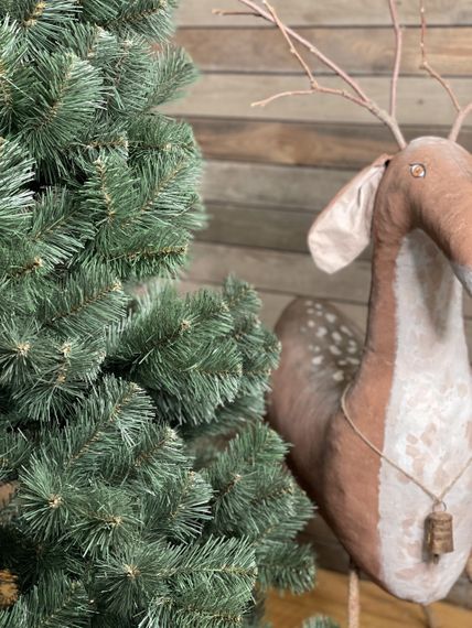 Ялинка штучна новорічна звичайна 2 м зелена | Зображення 2