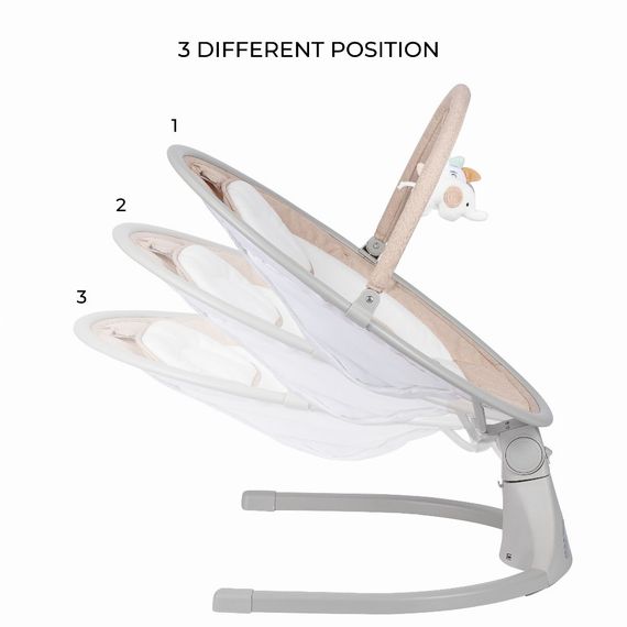 Гойдалка дитяча FreeON Elite, beige (Від народження) | Зображення 3