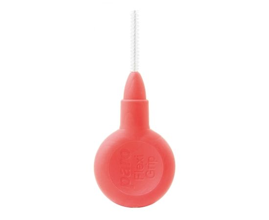 Міжзубні щітки paro® FLEXI-GRIP, xxx-тонкі, червоні, циліндричні (Ø щітки 1.9 мм, ДОО* 0.8 мм), 1уп. х 30 шт.