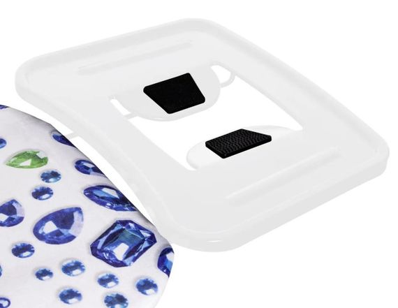 Гладильная доска Casa Si Lady 122x38 White/Blue Crystals (CS93574R267) | Зображення 4