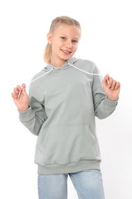Худі для дівчинки (підлітковий) Носи своє 146 Сірий (p-14132-208561)