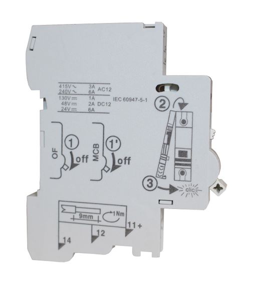 Контакт состояния КС18 на DIN-рейке Ny95504922 | Зображення 2