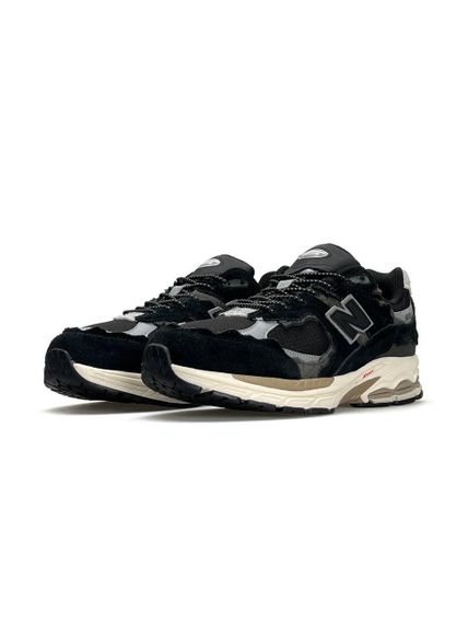 Мужские зимние кроссовки  New 2002R Gore-Tex Black Beige , Вьетнам 44 | Зображення 1