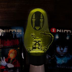 Акриловий світильник-нічник Формен Spirited Away жовтий tty-n001790
