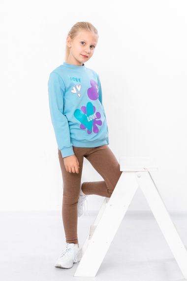 Лосини для дівчинки Носи своє 104 Коричневий (p-12526-139788) | Зображення 1