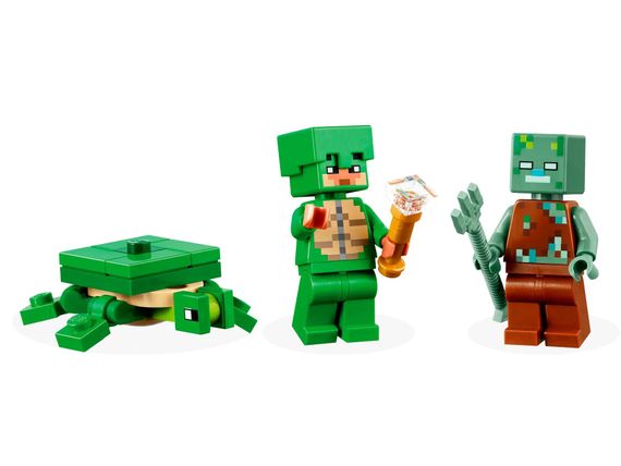 Конструктор LEGO Minecraft Пляжний будинок у формі черепахи (21254) | Зображення 5