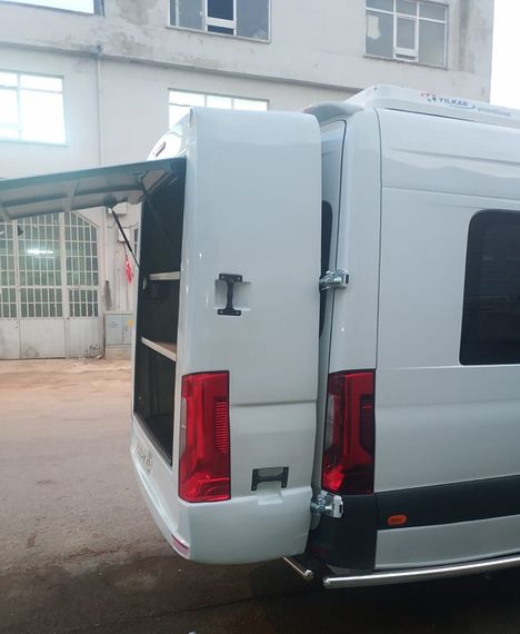 Навісний багажник (високий дах) для Mercedes Sprinter W907/W910 2018- рр | Зображення 1