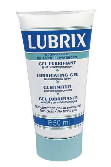 Лубрикант на водній основі Lubrix (50 мл) без парабенів sexstyle