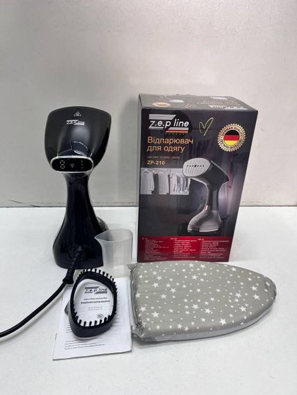 Вертикальний ручний відпарювач для одягу Zepline ZP-210 з сенсорним управлінням в комплекті з рукавичкою | Зображення 1