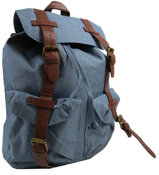 Рюкзак міський Retro-Ruscksack блакитний на 20л | Зображення 1