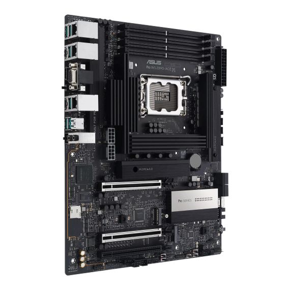 Материнcкая плата ASUS PRO WS Z890-ACE SE s1851 Z890 4xDDR5 M.2 HDMI USB Type-C D-Sub Wi-Fi BT ATX 90MB1JC0-M0EAY0