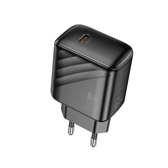 Мережевий зарядний пристрій Hoco CS24A 1 USB-C PD/QC 25W | Зображення 2