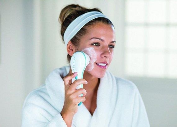 Очищающая массажная щетка для лица Spin Spa Brush Спин СПА | Зображення 1