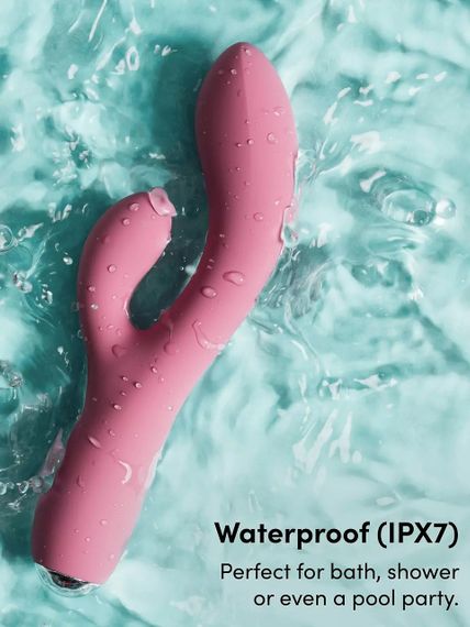 Вібратор-кролик Lovehoney Mon Ami для точки G, рожевий sexstyle | Зображення 3