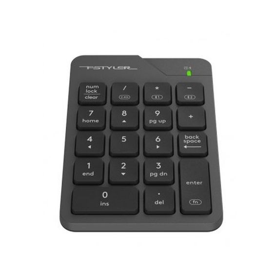 Клавіатура A4Tech FBK21C Wireless/Bluetooth Smoky Grey (4711421995108) | Зображення 1