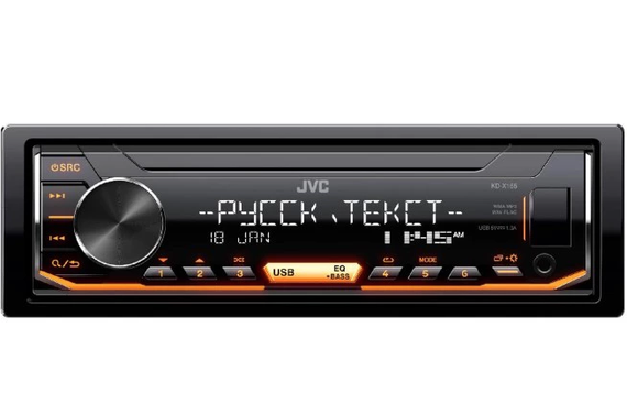 Автомагнітола JVC KD X155 | Зображення 3
