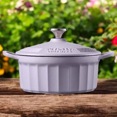 Гусятниця Buydeem CP521 Petal Purple чавунна емальована 2.9 л (CP521-PP) | Зображення 7