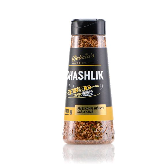 Суміш спецій Delicia's Spices Shashlik для шашлику 140 г 241577 Код: 013254 | Зображення 1