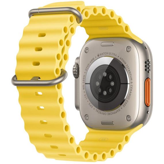 Ремінець Ocean Band для Apple Watch 38/40/41/42mm(ser.10) Жовтий / Yellow | Зображення 1