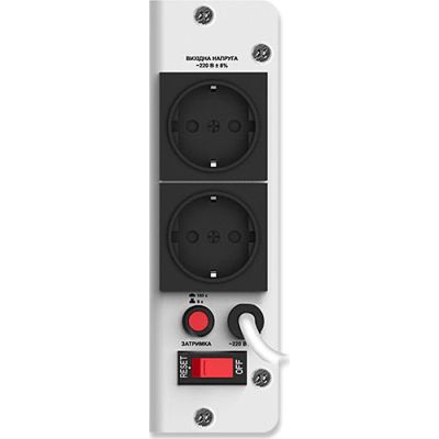 Стабілізатор REAL-EL STAB SLIM-2000, white (EL122400008) (EL122400008) | Зображення 2