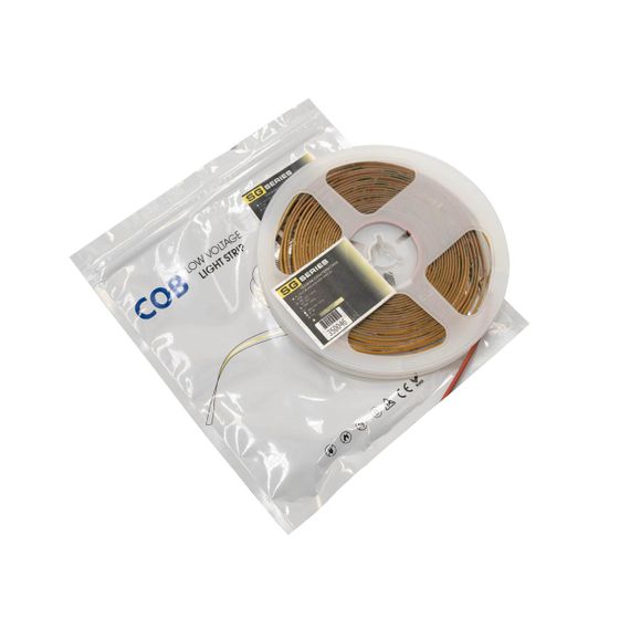 Світлодіодна LED стрічка PROLUM 24V СОВ 480 LED 5ММ IP20 Series "SG" Тепло-Білий 2800-3200K | Зображення 2