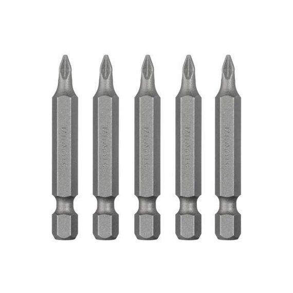Комплект викруткових насадок PZ1 1/4"*50 мм, ACR, S2, пак. 5шт., STORM INTERTOOL VT-02031 | Зображення 2