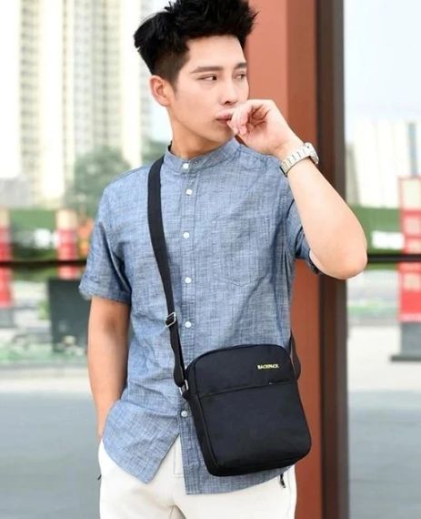 Рюкзак міський 3в1 Backpack 9018 дорожній комплект чорний | Зображення 2