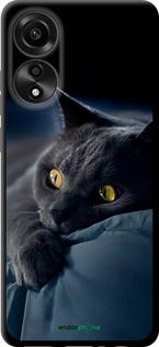 Чохол на Oppo A78 4G Димчастий кіт "825b-3142-2448"