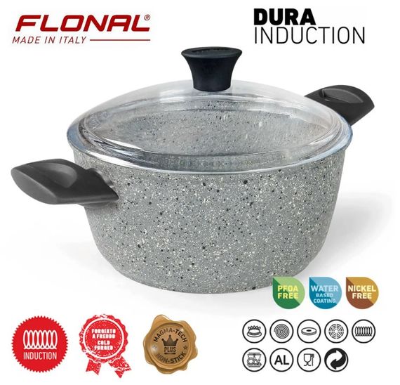 Каструля Flonal Dura Induction 4,3 л з кришкою (DUICV2430) | Зображення 3