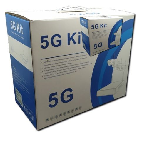 Відеоспостереження KIT 5G WiFi 4 камери без монітора XPRO 39 6 (MER-11532_4834) | Зображення 1