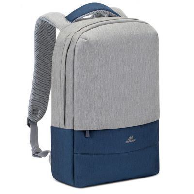 Рюкзак для ноутбука RivaCase 15.6&quot; 7562 Anti-theft, water-repellent, Grey / Dark Blue (7562Grey/DarkBlue) | Зображення 9