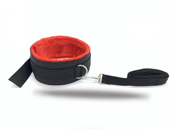 БДСМ набор, цвет красный с черным Sex Aura | Зображення 1