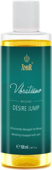 Масажне масло - Vibratissimo Desire Jump, 100 мл (02/2026) sexstyle