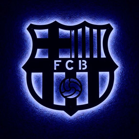 Панно декоративное картина на стену Барселона LED подсветка 16 цветов телефон 700х700 acr-p000281 | Зображення 5