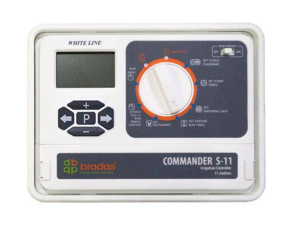 Контролер поливу Bradas WHITE LINE електронний на 11 секцій WL-31S11