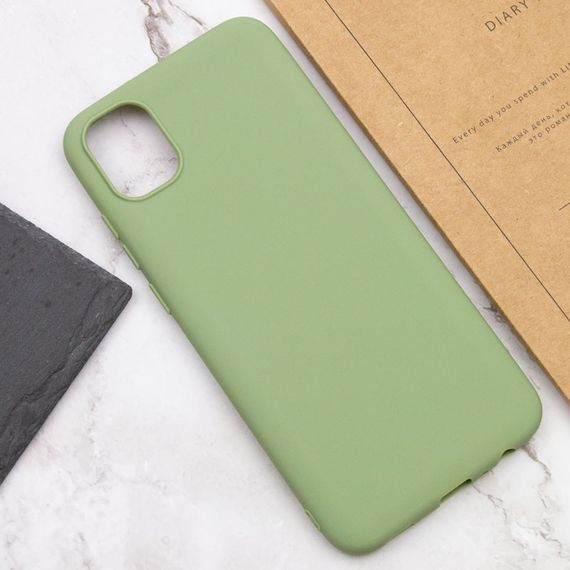 Силіконовий чохол Candy для Samsung Galaxy A04 Фісташковий | Зображення 3