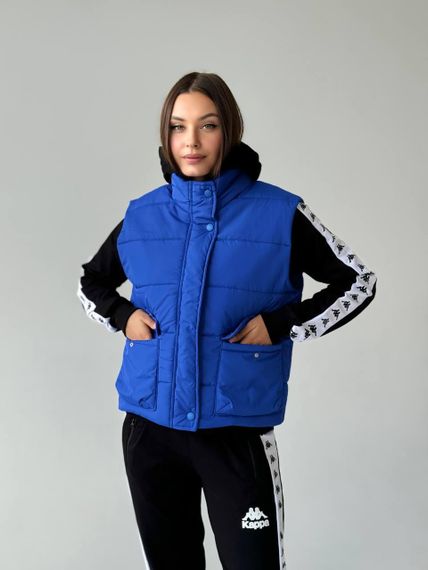 Жіноча жилетка світло-синя | Зображення 2