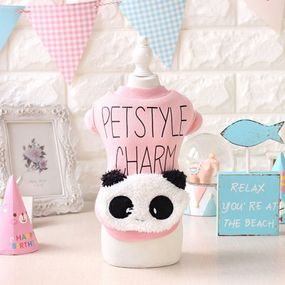 Толстовка для собак Pet Style "Панда" розовый