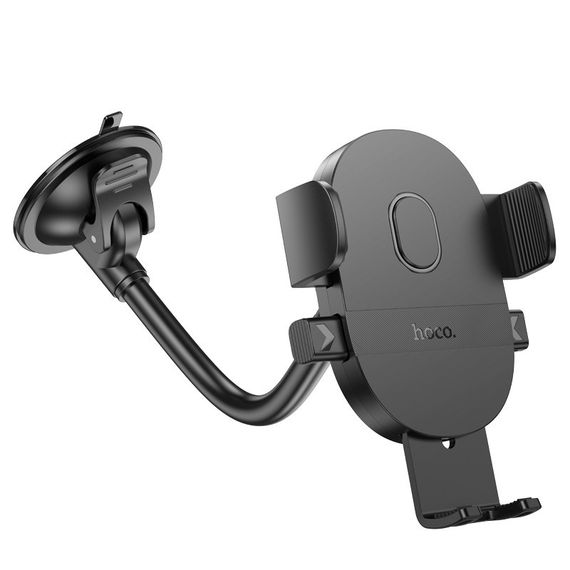Автотримач Hoco H20 Mighty one-button (windshield) Black | Зображення 4