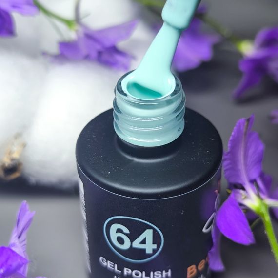 Гель-лак для ногтей Bee Nails 064 (голубой) 8мл