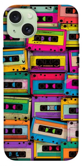 Чохол з картинкою Cassette для Apple iPhone 15 Plus (6.7")