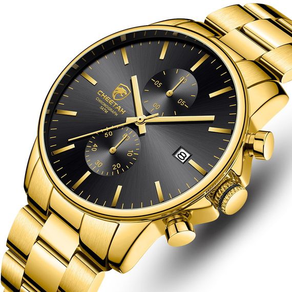 Наручные мужские часы Cheetah Mars Gold