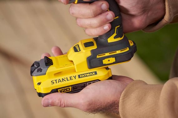 Шуруповерт ударний акумуляторний STANLEY FATMAX SFMCF820D2K | Зображення 5