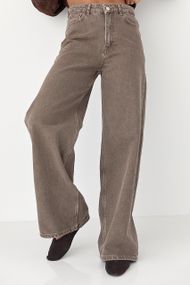 Шоколадні жіночі джинси - коричневий цвет, 28р (є розміри)