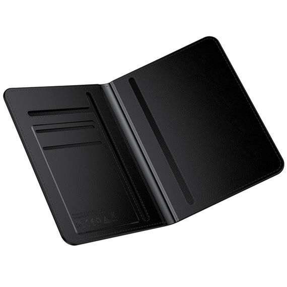 Трекер Hoco E91G Tiger обкладинка паспорту + БЗП 100 mAh Black | Зображення 5