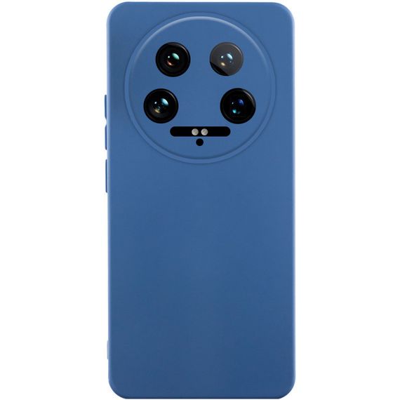 Чохол Silicone Cover Ummi Lakshmi Full Camera (AA) для Xiaomi 14 Ultra Синій / Navy Blue