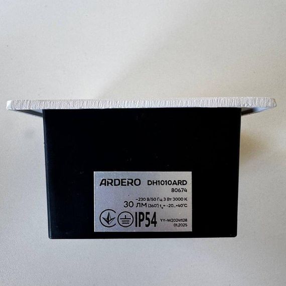 Архитектурный светодиодный накладной светильник Ardero DH1010ARD LEVEL 3 Вт, 3000 К, белый | Зображення 2