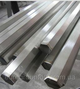 Шестигранник нержавеющий 17мм AISI 321 (12Х18Н10Т)