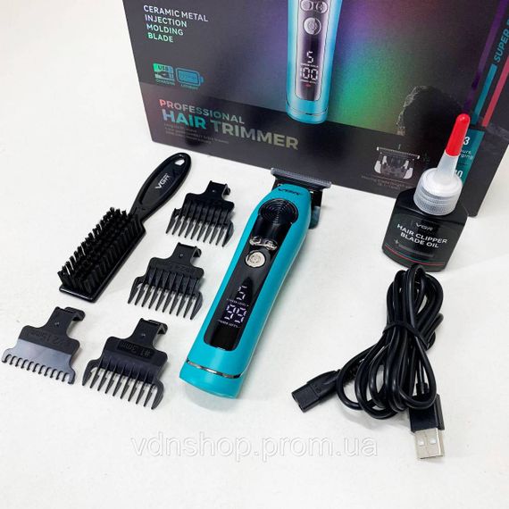 Багатофункціональний тример для стрижки волосся і тіла VGR, Тример з регульованою довжиною DG-21 | Зображення 3