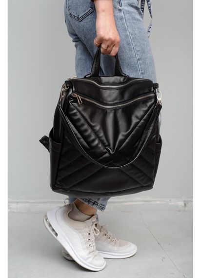 Жіночий рюкзак Sambag Trinity MSS black 34 х 31 х 15 см (28313002) | Зображення 3